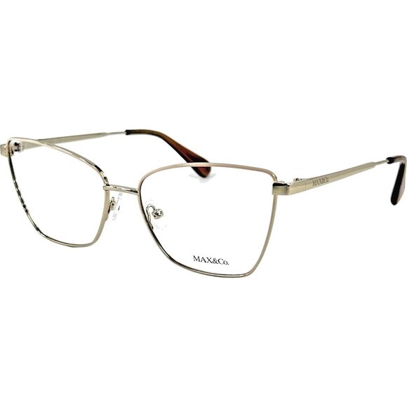 Max & Co MO5035 Women's Eyeglass Frame Pale Gold - Picture 1 of 5